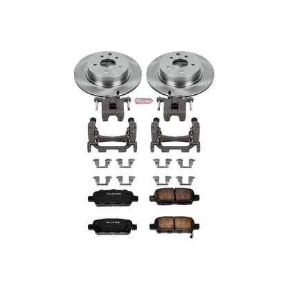 PowerStop Power Stop 11-12 Infiniti G25 Rear Autospecialty Brake Kit w/Calipers KCOE179A