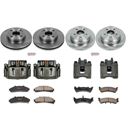 PowerStop Power Stop 95-01 Ford Explorer Autospecialty Kit w/ Calipers - Front and Rear KCOE1861