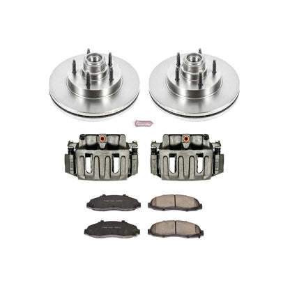PowerStop Power Stop 97-00 Ford F-150 Front Autospecialty Brake Kit w/Calipers KCOE1863