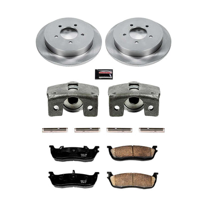 PowerStop Power Stop 97-00 Ford Expedition Rear Autospecialty Brake Kit w/Calipers KCOE1872