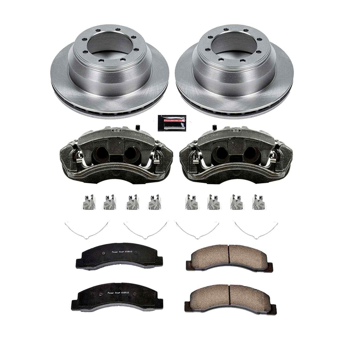 PowerStop Power Stop 00-04 Ford F-350 Super Duty Rear Autospecialty Brake Kit w/Calipers KCOE1889A