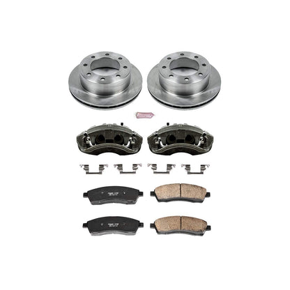 PowerStop Power Stop 00-05 Ford Excursion Rear Autospecialty Brake Kit w/Calipers KCOE1890A