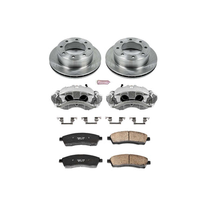 PowerStop Power Stop 00-05 Ford Excursion Rear Autospecialty Brake Kit w/Calipers KCOE1890