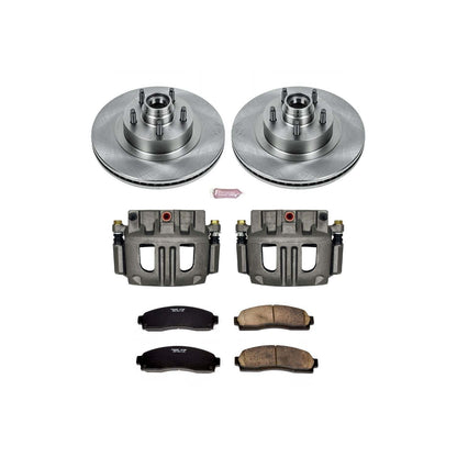 PowerStop Power Stop 03-05 Ford Explorer Sport Trac Front Autospecialty Brake Kit w/Calipers KCOE1920A