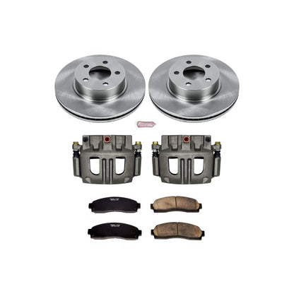 PowerStop Power Stop 03-05 Ford Explorer Sport Trac Front Autospecialty Brake Kit w/Calipers KCOE1923A