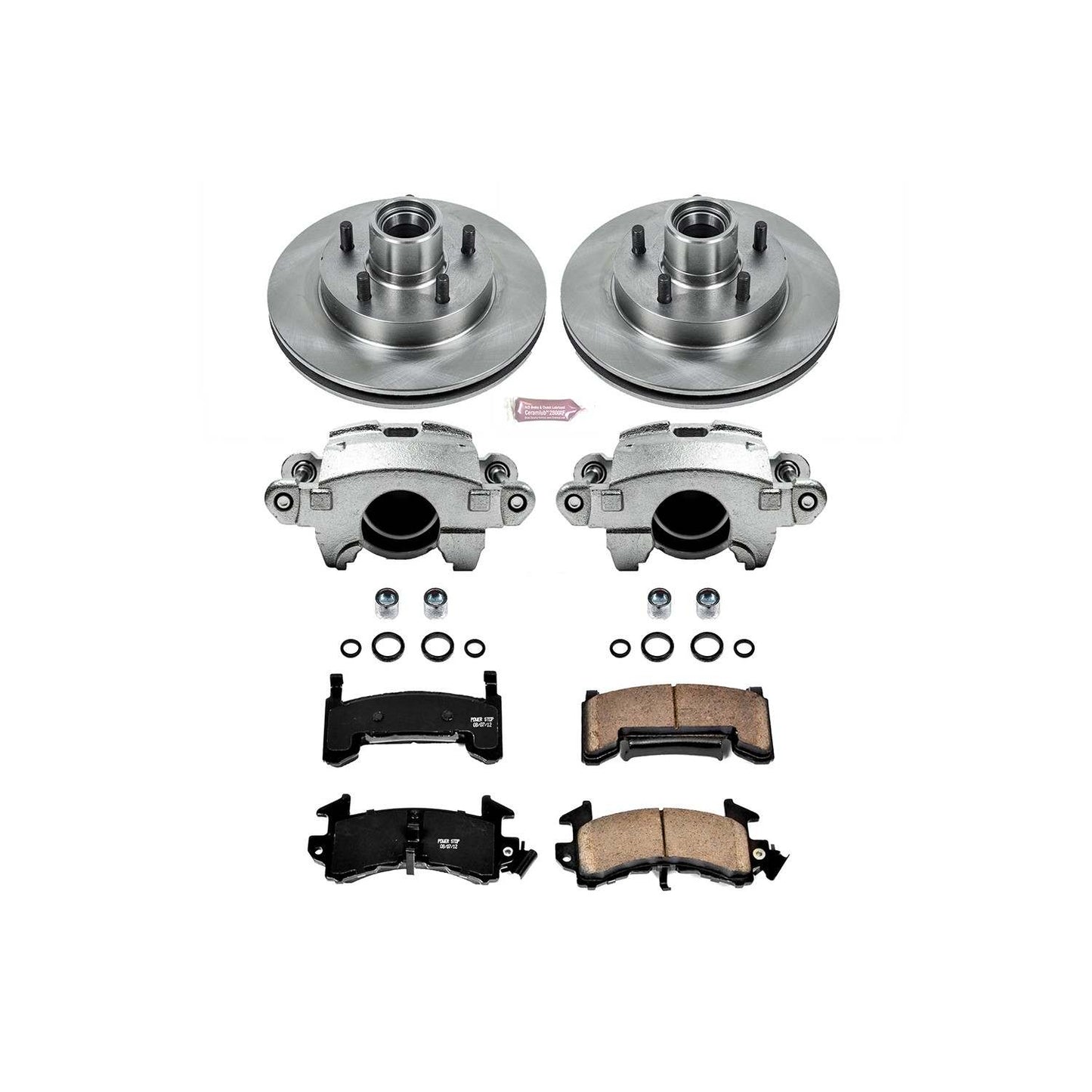 PowerStop Power Stop 95-97 Chevrolet Blazer Front Autospecialty Brake Kit w/Calipers KCOE1985