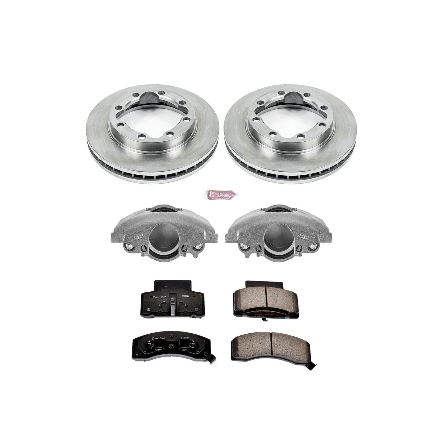 PowerStop Power Stop 90-00 Chevrolet K3500 Front Autospecialty Brake Kit w/Calipers KCOE1992