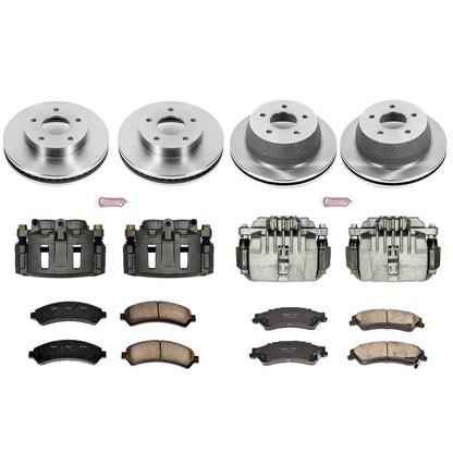 PowerStop Power Stop 98-05 Chevrolet Blazer Autospecialty Kit w/ Calipers - Front and Rear KCOE2006