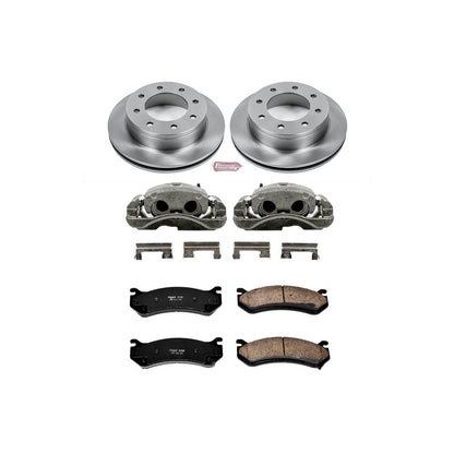 PowerStop Power Stop 01-03 Chevrolet Silverado 1500 HD Rear Autospecialty Brake Kit w/Calipers KCOE2036A