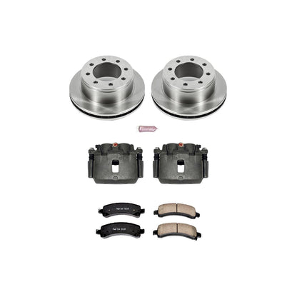 PowerStop Power Stop 06-17 Chevrolet Express 2500 Rear Autospecialty Brake Kit w/Calipers KCOE2043