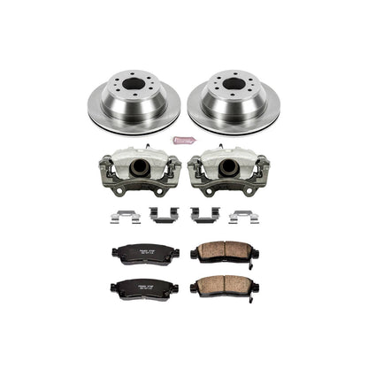 PowerStop Power Stop 04-07 Buick Rainier Rear Autospecialty Brake Kit w/Calipers KCOE2050