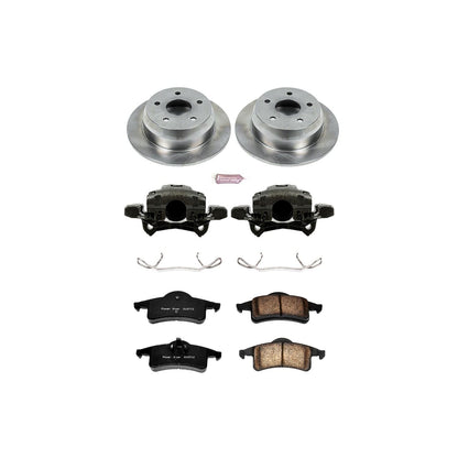PowerStop Power Stop 99-04 Jeep Grand Cherokee Rear Autospecialty Brake Kit w/Calipers KCOE2151