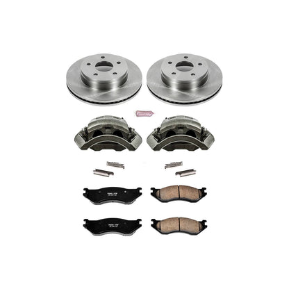 PowerStop Power Stop 04-06 Dodge Durango Front Autospecialty Brake Kit w/Calipers KCOE2165