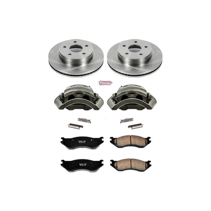 PowerStop Power Stop 04-06 Dodge Durango Front Autospecialty Brake Kit w/Calipers KCOE2165