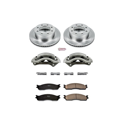 PowerStop Power Stop 06-08 Dodge Ram 1500 Front Autospecialty Brake Kit w/Calipers KCOE2203