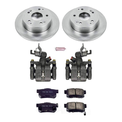 PowerStop Power Stop 98-02 Honda Accord Rear Autospecialty Brake Kit w/Calipers KCOE2270D