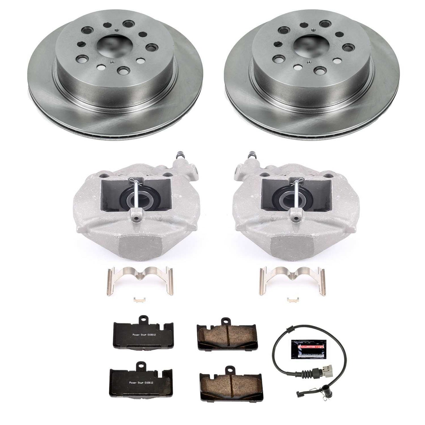 PowerStop Power Stop 01-06 Lexus LS430 Rear Autospecialty Brake Kit w/Calipers KCOE2329