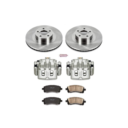 PowerStop Power Stop 02-03 Subaru Impreza Front Autospecialty Brake Kit w/Calipers KCOE2369