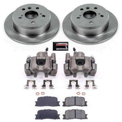 PowerStop Power Stop 02-03 Lexus ES300 Rear Autospecialty Brake Kit w/Calipers KCOE2418