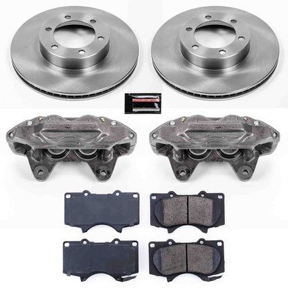 PowerStop Power Stop 03-09 Lexus GX470 Front Autospecialty Brake Kit w/Calipers KCOE2421