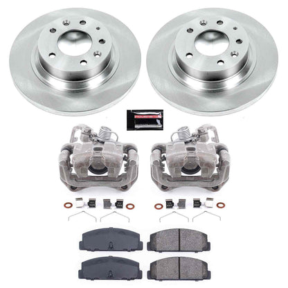 PowerStop Power Stop 03-05 Mazda 6 Rear Autospecialty Brake Kit w/Calipers KCOE2452