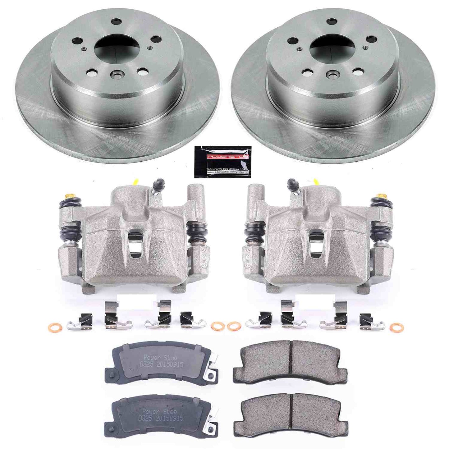 PowerStop Power Stop 99-03 Lexus RX300 Rear Autospecialty Brake Kit w/Calipers KCOE2564A