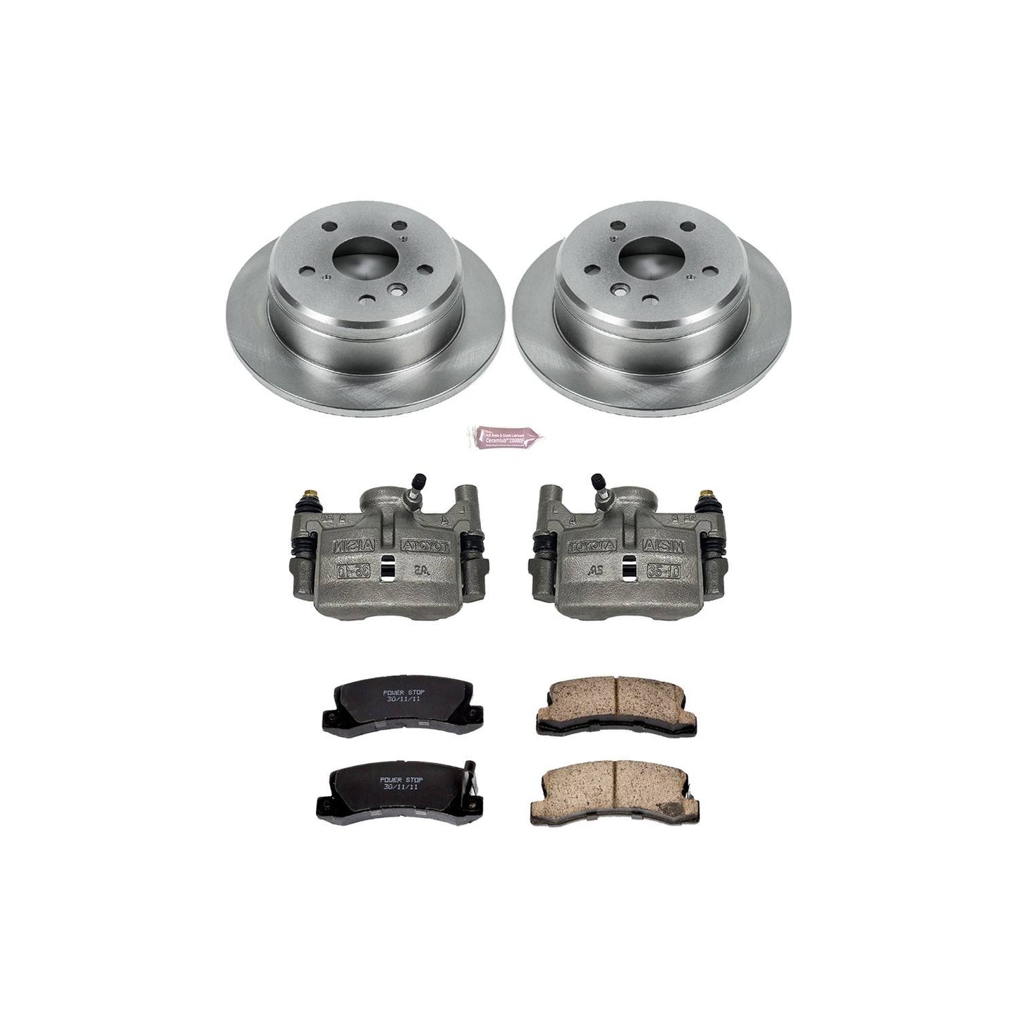PowerStop Power Stop 97-99 Lexus ES300 Rear Autospecialty Brake Kit w/Calipers KCOE2565