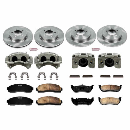 PowerStop Power Stop 02-05 Ford Explorer Autospecialty Kit w/ Calipers - Front and Rear KCOE2722