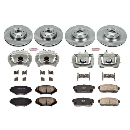 PowerStop Power Stop 04-08 Mazda RX-8 Autospecialty Kit w/ Calipers - Front and Rear KCOE2725