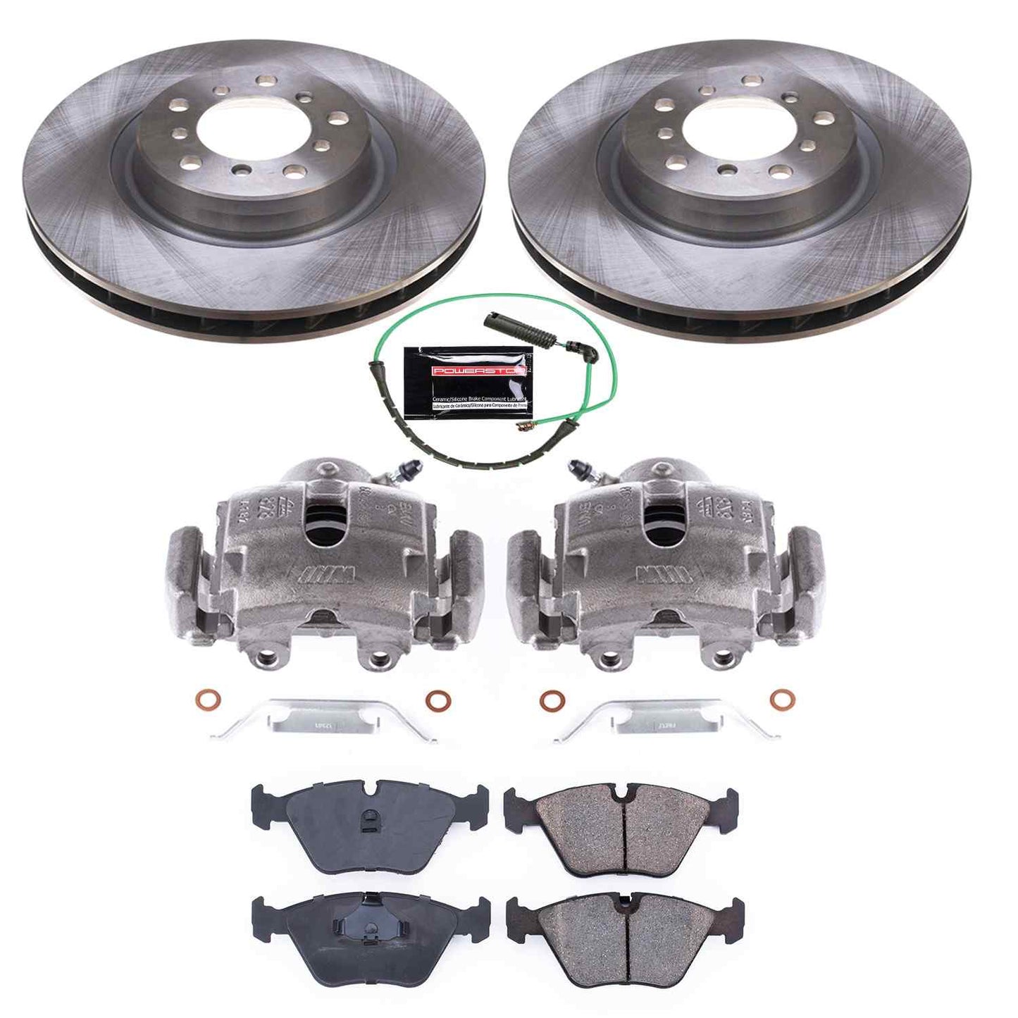 PowerStop Power Stop 01-06 BMW M3 Front Autospecialty Brake Kit w/Calipers KCOE2903