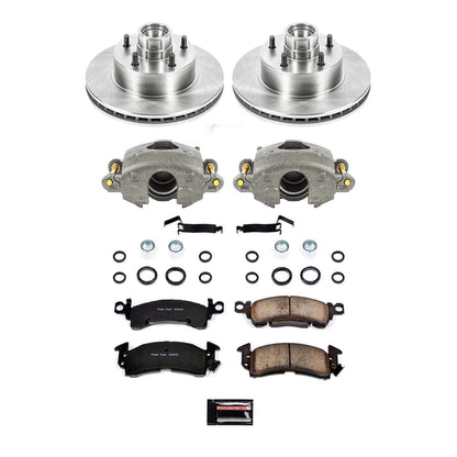 PowerStop Power Stop 1985 Buick Electra Front Autospecialty Brake Kit w/Calipers KCOE2908