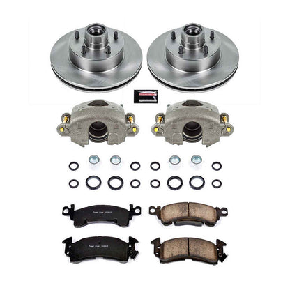 PowerStop Power Stop 91-96 Buick Roadmaster Front Autospecialty Brake Kit w/Calipers KCOE2936
