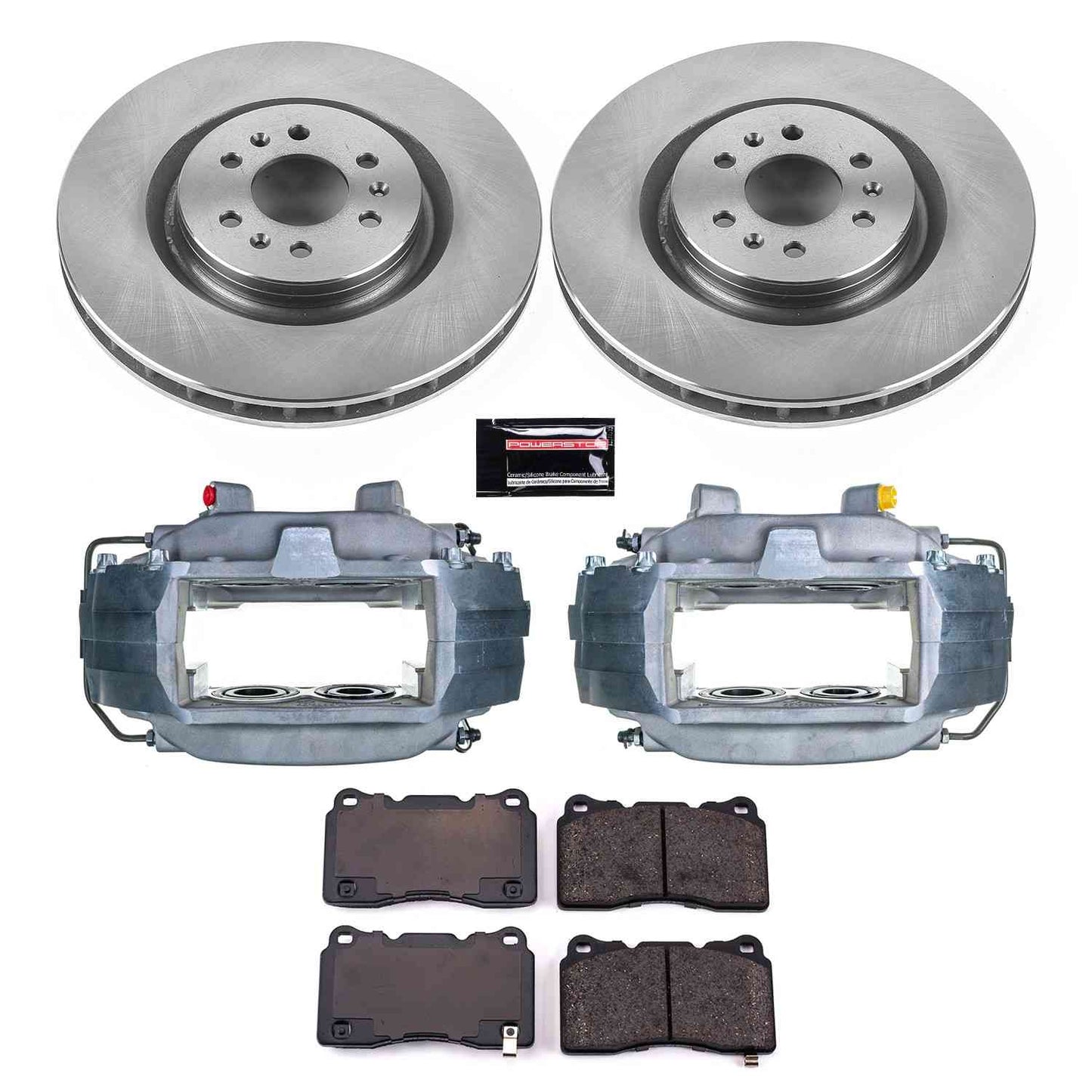 PowerStop Power Stop 04-07 Cadillac CTS Front Autospecialty Kit w/Cals KCOE2944