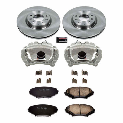 PowerStop Power Stop 04-08 Mazda RX-8 Front Autospecialty Brake Kit w/Calipers KCOE2964