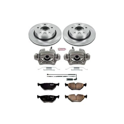 PowerStop Power Stop 2000 BMW 323Ci Rear Autospecialty Brake Kit w/Calipers KCOE2980