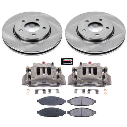 PowerStop Power Stop 04-08 Chrysler Pacifica Front Autospecialty Brake Kit w/Calipers KCOE3009