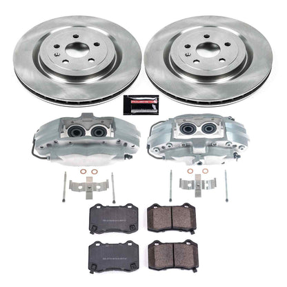 PowerStop Power Stop 09-15 Cadillac CTS Rear Autospecialty Brake Kit w/Calipers KCOE3019A