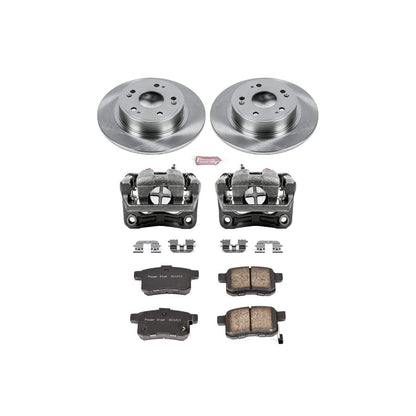 PowerStop Power Stop 09-10 Acura TSX Rear Autospecialty Brake Kit w/Calipers KCOE3127