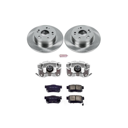 PowerStop Power Stop 16-18 Acura ILX Rear Autospecialty Brake Kit w/Calipers KCOE3128A