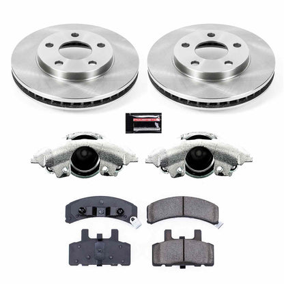 PowerStop Power Stop 91-93 Cadillac Commercial Chassis Front Autospecialty Brake Kit w/Calipers KCOE3132