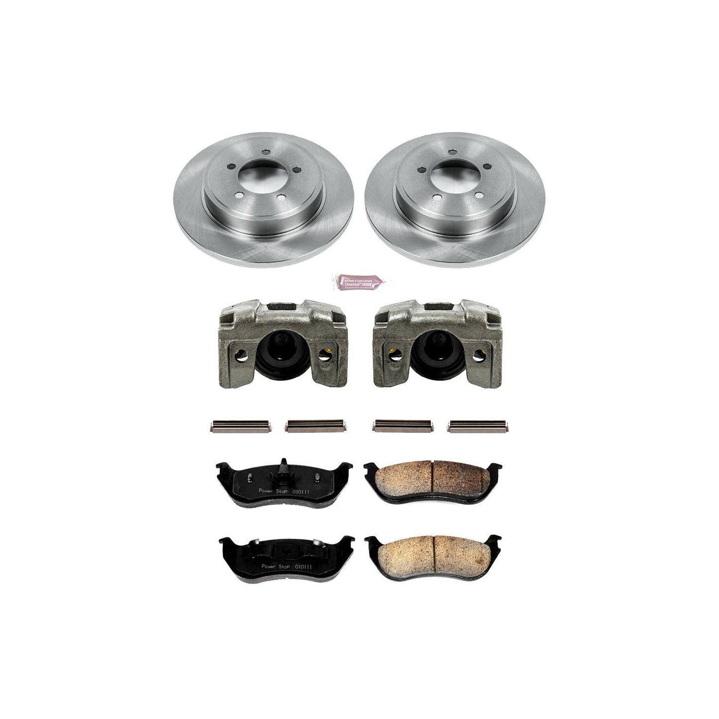 PowerStop Power Stop 02-05 Ford Explorer Rear Autospecialty Brake Kit w/Calipers KCOE3150