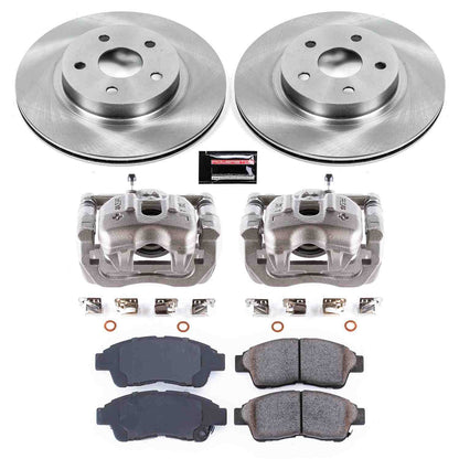 PowerStop Power Stop 96-00 Toyota RAV4 Front Autospecialty Brake Kit w/Calipers KCOE3163