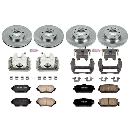 PowerStop Power Stop 06-15 Mazda MX-5 Miata Autospecialty Kit w/ Calipers - Front and Rear KCOE4098