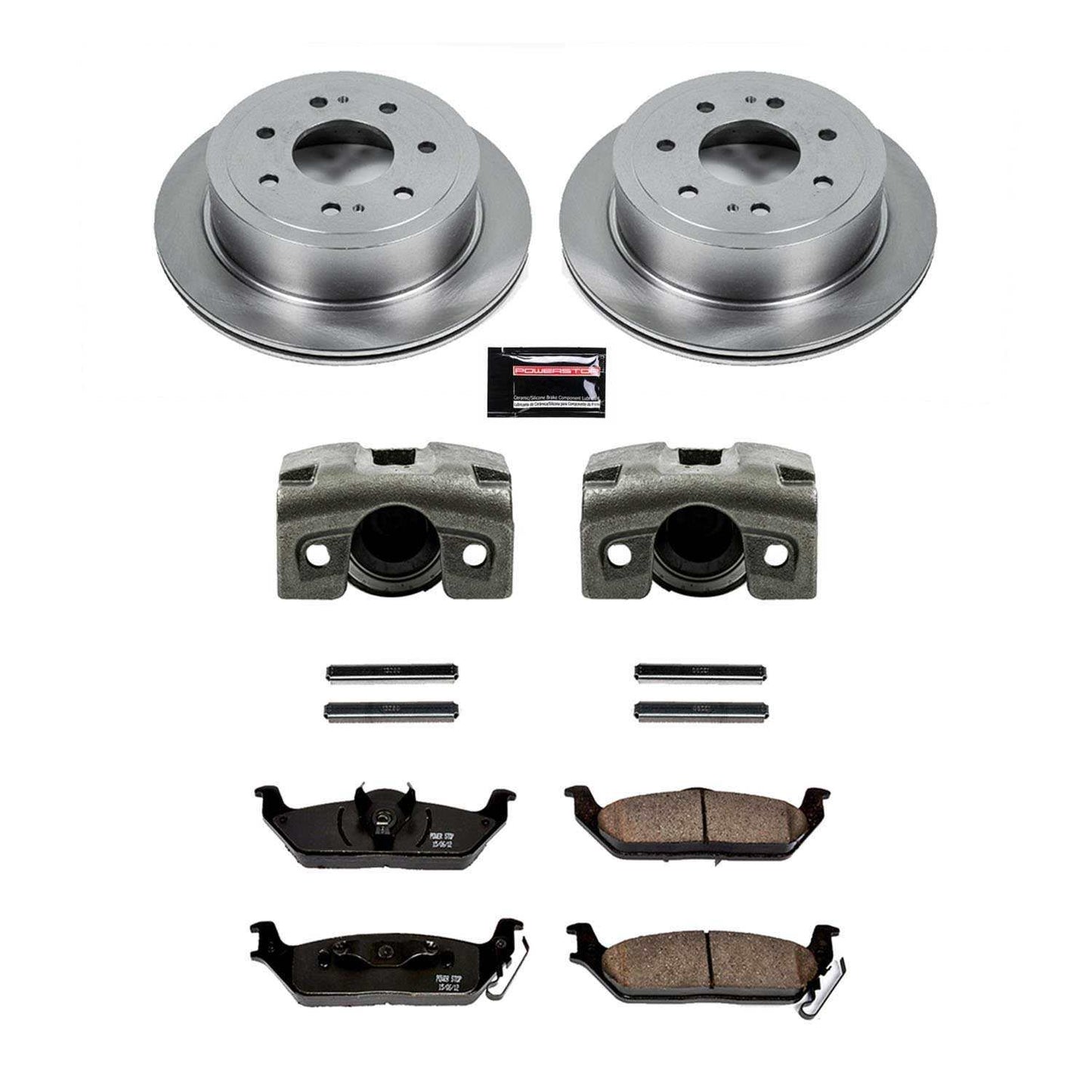 PowerStop Power Stop 04-11 Ford F-150 Rear Autospecialty Brake Kit w/Calipers KCOE4556