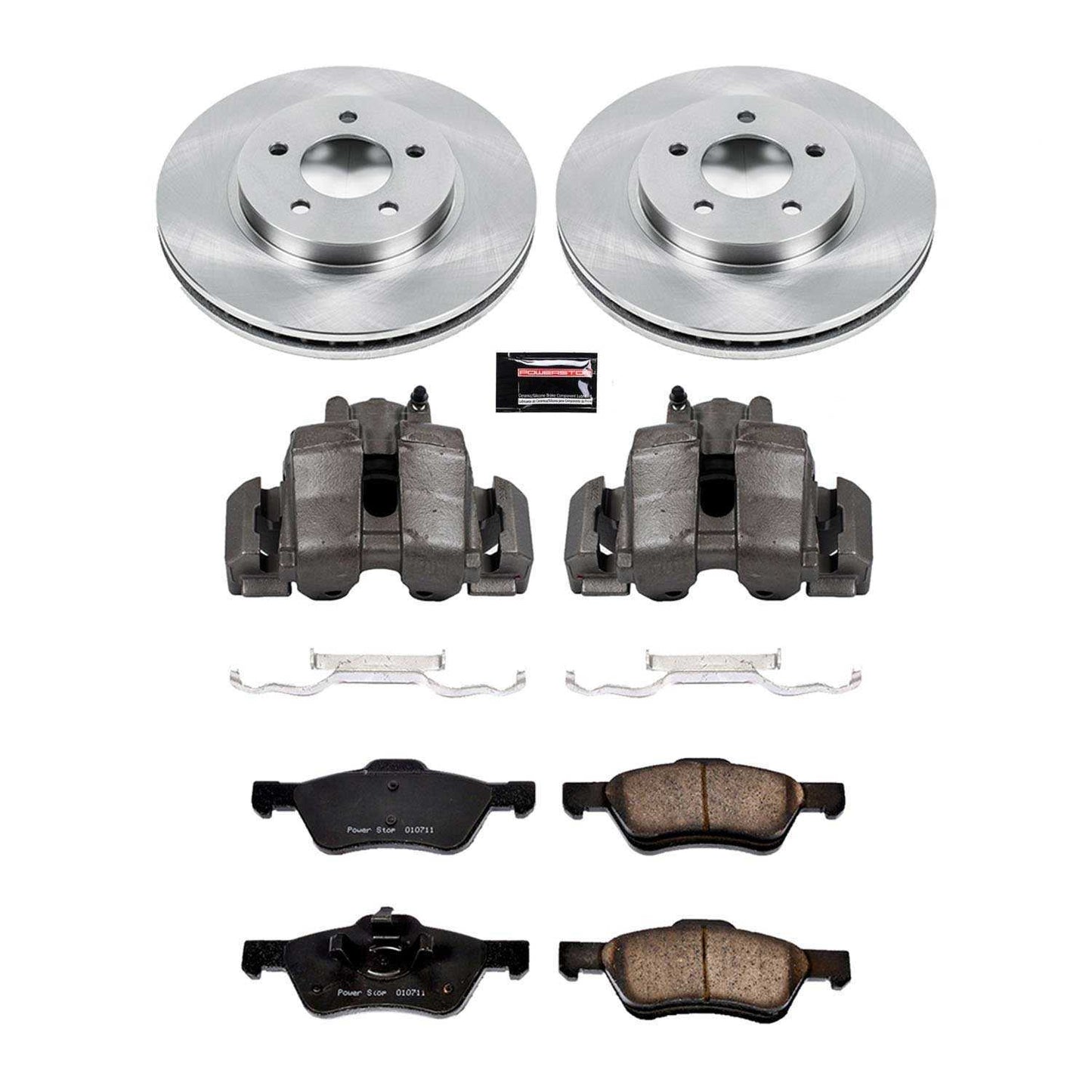PowerStop Power Stop 05-10 Ford Escape Front Autospecialty Brake Kit w/Calipers KCOE4580