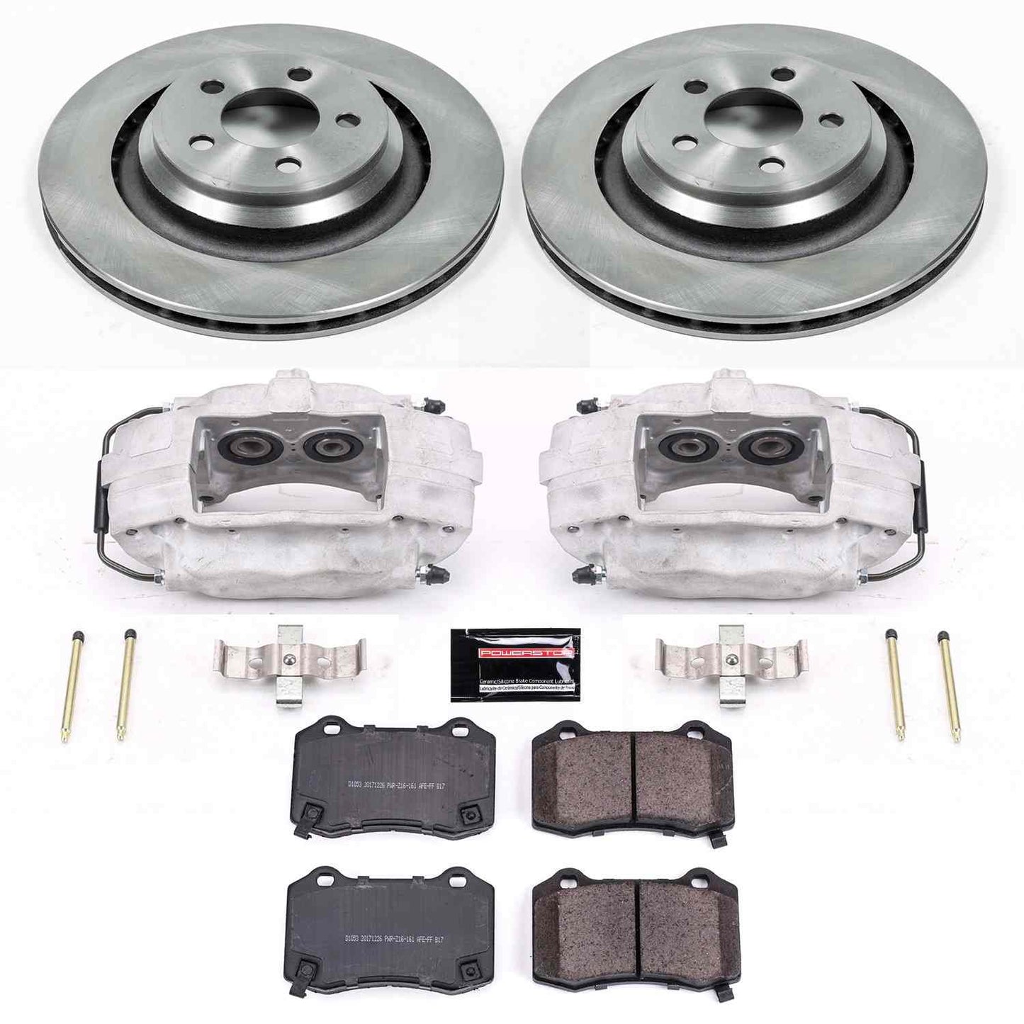 PowerStop Power Stop 05-10 Chrysler 300 Rear Autospecialty Brake Kit w/Calipers KCOE4583