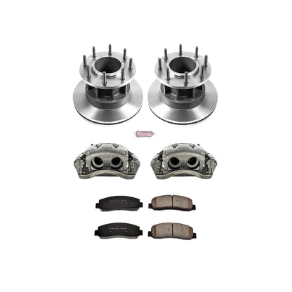 PowerStop Power Stop 07-11 Ford F-350 Super Duty Front Autospecialty Brake Kit w/Calipers KCOE4595