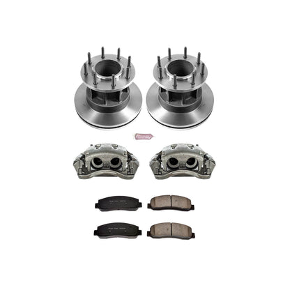 PowerStop Power Stop 05-07 Ford F-350 Super Duty Front Autospecialty Brake Kit w/Calipers KCOE4597
