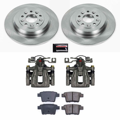 PowerStop Power Stop 05-07 Ford Five Hundred Rear Autospecialty Brake Kit w/Calipers KCOE4600