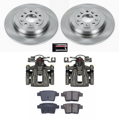 PowerStop Power Stop 05-07 Ford Five Hundred Rear Autospecialty Brake Kit w/Calipers KCOE4600
